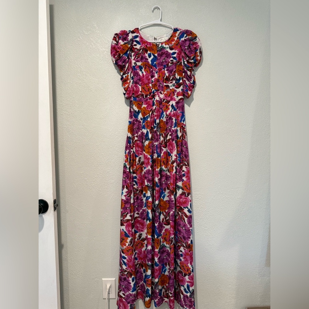 For Love And Lemons Multicolor Floral Maxi Dress